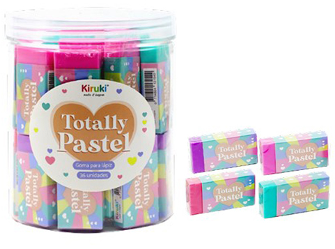 (1717P) GOMA KIRUKI PASTEL - GOMAS DE BORRAR - GOMAS