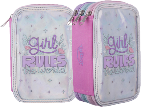 (172902) CANOPLA TA 3P GIRL RULES 6842 - CANOPLAS ESCOLARES - CANOPLAS
