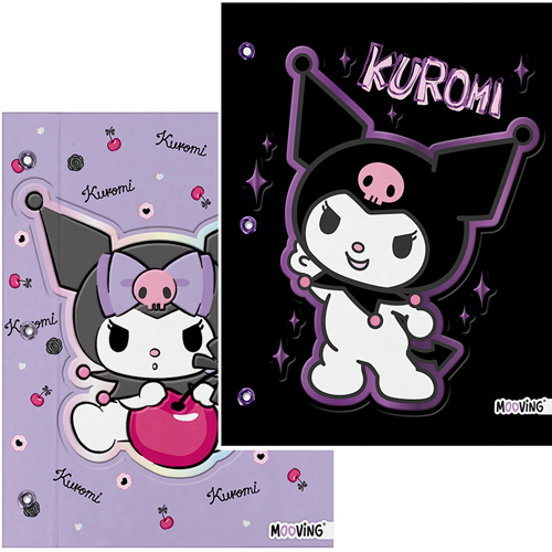 (176149) CARPETA N�3 C/C MOO KUROMI 3255 - CARPETAS - CARPETAS N�3