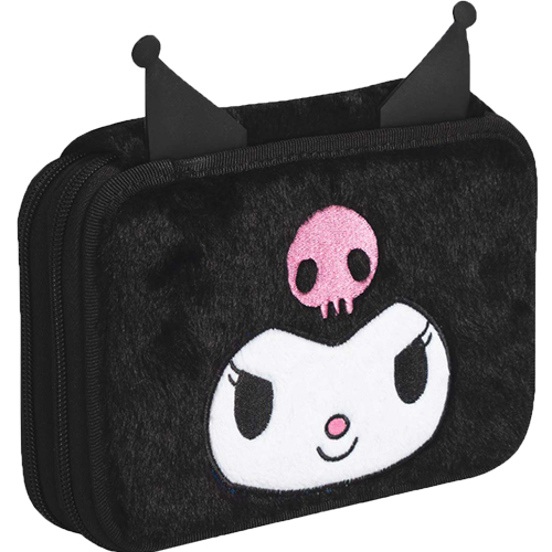 (176478) CANOPLA MOO 2P RELIEVE KUROMI 1255 - CANOPLAS ESCOLARES - CANOPLAS