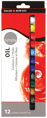 (180067S) OLEO SIMPLY POMO 12ML X12 - LINEA ARTISTICA - VARIOS ARTISTICA