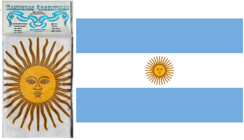 (18007) BANDERA TELA 90X150M.BUENOS AIRES - BANDERAS - BANDERAS