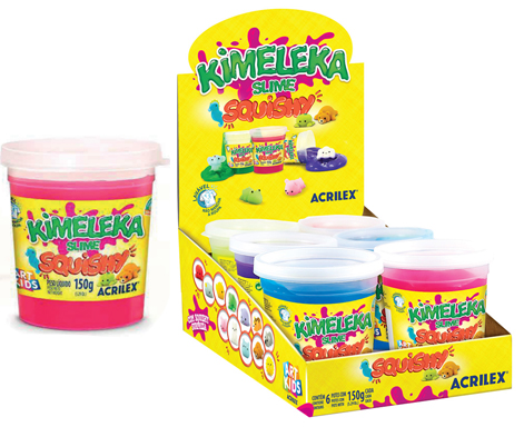 (18030**SQ) MASA KIMELEKA X180GRS SQUISHY - LINEA ARTISTICA - PLASTILINAS Y MASAS