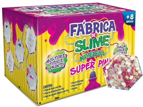 (180317) SLIME FABRICA SUPER PINK - LINEA REGALERIA - VARIOS REGALERIA