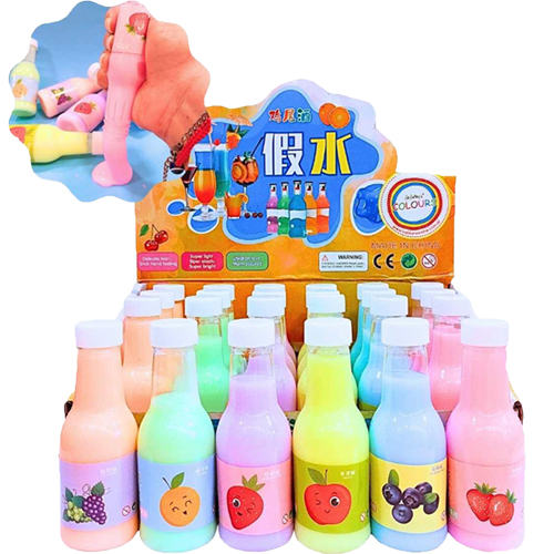 (18031B) SLIME BOTELLA FRUTAS PAST.26265 - LINEA REGALERIA - VARIOS REGALERIA