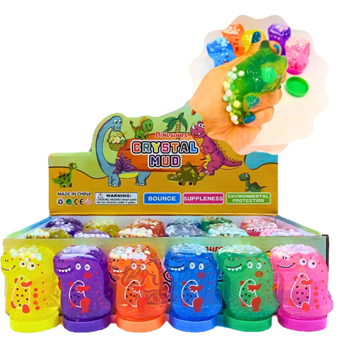 (18031D) SLIME DINO C/GLITTER 26261 - LINEA REGALERIA - VARIOS REGALERIA