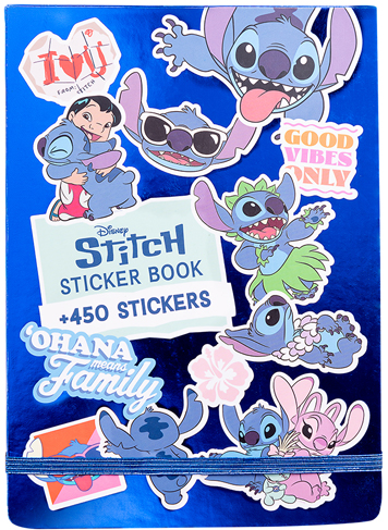 (180322) STICKER LIBRO MOO STITCH 1803031 - LINEA REGALERIA - VARIOS REGALERIA