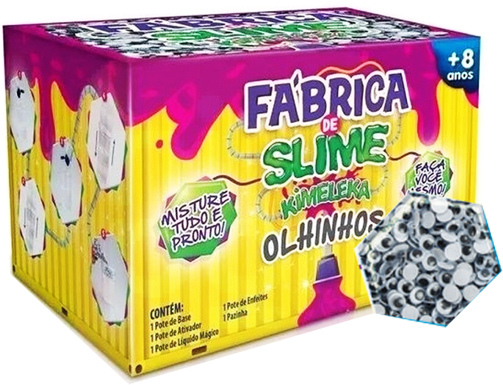 (180351) SLIME FABRICA OJITOS - LINEA REGALERIA - VARIOS REGALERIA