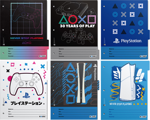 (1804**PL) SEPARADOR N�3 MOO PLAYSTATION - CARPETAS - SEPARADORES ESCOLARES/A4