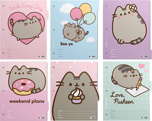 (1804**PU) SEPARADOR N�3 MOO PUSHEEN - CARPETAS - SEPARADORES ESCOLARES/A4