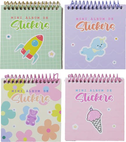 (180622) STICKER MINI ALBUM RY 1095 10HJS - LINEA REGALERIA - VARIOS REGALERIA