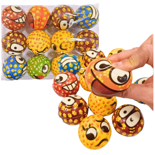 (180661S) PELOTA ANTIESTRESS EMOJI 26282 - JUGUETES - JUEGOS Y JUGUETES
