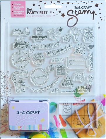 (18087C) SELLITO FANT.SET PARTY 2002 - LINEA REGALERIA - VARIOS REGALERIA