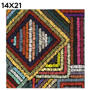 (1812**1105) SOBRE M-N�3 14X21 HILADO RUST.31105 - SOBRES - REGALO