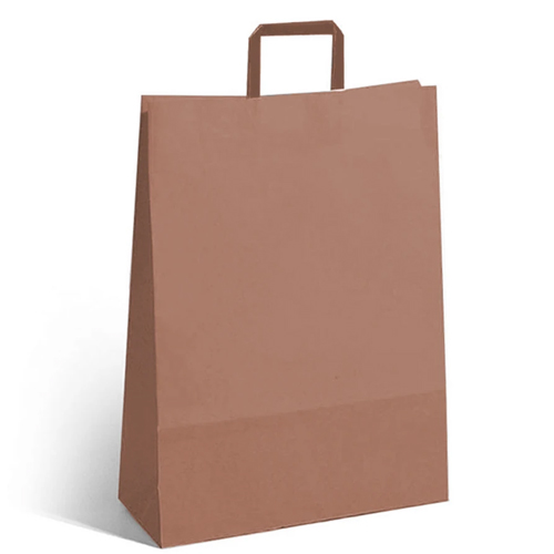 (18122**MO) BOLSA F 30X12X41  COLOR MOKA - BOLSAS/PAPELES/MO�OS - BOLSAS