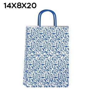 (18123**AD) BOLSA F 14X8X20 ART DECO - BOLSAS/PAPELES/MOOS - BOLSAS