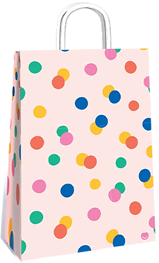 (18123**CDR) BOLSA F 14X8X20 COLOR DROPS - BOLSAS/PAPELES/MO�OS - BOLSAS