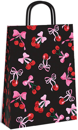(18123**CHG) BOLSA F 14X8X20 CHERRY CHARM - BOLSAS/PAPELES/MO�OS - BOLSAS