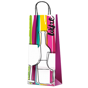 (18124**CW) BOLSA F 14X8X40 COLOUR WINE - BOLSAS/PAPELES/MO�OS - BOLSAS