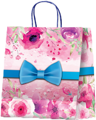 (18125**MB) BOLSA F 22X10X24 MOO BLUE - BOLSAS/PAPELES/MOOS - BOLSAS