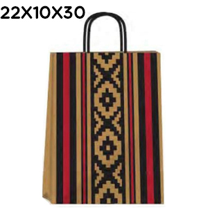 (18127**GP) BOLSA F 22X10X30 GUARDA PAMPA - BOLSAS/PAPELES/MOOS - BOLSAS