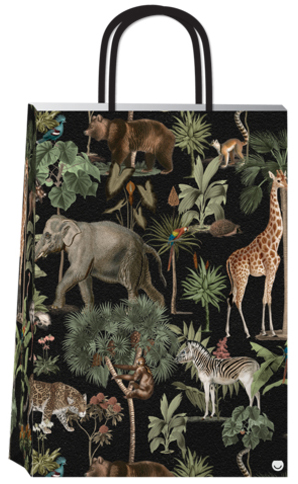 (18127**JU) BOLSA F 22X10X30 JUNGLE - BOLSAS/PAPELES/MOOS - BOLSAS