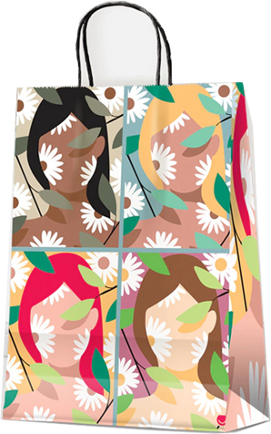 (18127**LAD) BOLSA F 22X10X30 LADYS - BOLSAS/PAPELES/MOOS - BOLSAS