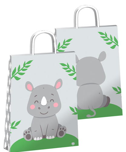 (18127**MA) BOLSA F 22X10X30 MINI AMIGOS - BOLSAS/PAPELES/MO�OS - BOLSAS