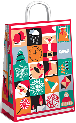 (18127**SAC) BOLSA F 22X10X30 SANTA CUBIC - BOLSAS/PAPELES/MOOS - BOLSAS