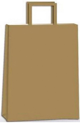 (181277) BOLSA F 14X8X40 KRAFT TAL0138 - BOLSAS/PAPELES/MOOS - BOLSAS