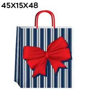 (18135**MR) BOLSA F 45X15X48 MOO(ROJO) - BOLSAS/PAPELES/MOOS - BOLSAS