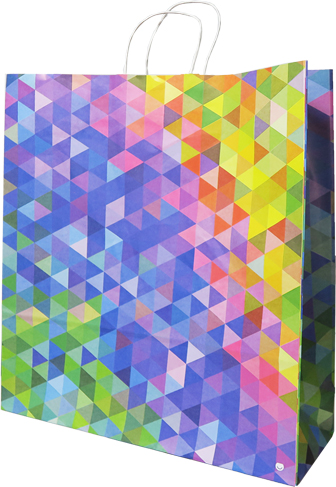 (18135**PR) BOLSA F 45X15X48 PRISMATIC - BOLSAS/PAPELES/MOOS - BOLSAS