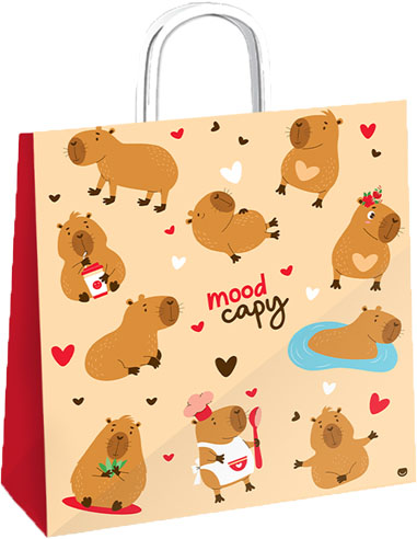 (18137**MC) BOLSA F 36X22X39 MOOD CAPY - BOLSAS/PAPELES/MOOS - BOLSAS