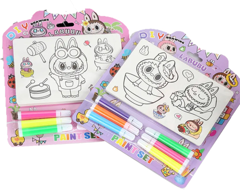 (182006) SET ARTE LABUBU NO-8006 C/MARC - LINEA REGALERIA - SET ARTE/ESCOLAR