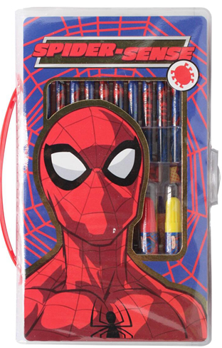 (182158) SET ARTE SPIDERMAN HA632 42PZAS - LINEA REGALERIA - SET ARTE/ESCOLAR