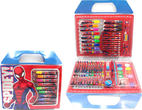(182358) SET ARTE SPIDERMAN HA615 66PZAS - LINEA REGALERIA - SET ARTE/ESCOLAR