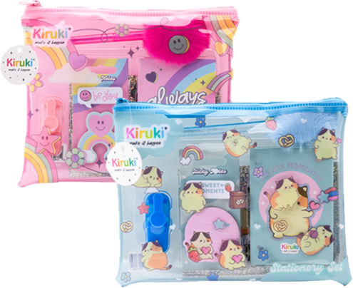 (182361) SET KIRUKI CATS/RAINBOW 30003 - LINEA REGALERIA - SET ARTE/ESCOLAR