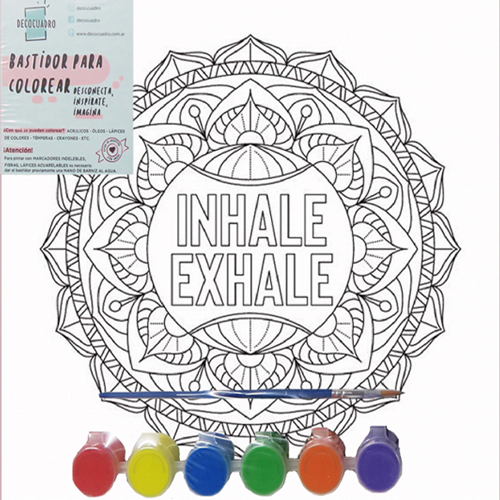 (1843**IE) BASTIDOR 20X20 INHALE-EXHALE C/ACC - LINEA ARTISTICA - BASTIDORES