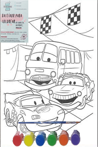 (1845**CA) BASTIDOR 20X30 CARS C/ACC - LINEA ARTISTICA - BASTIDORES