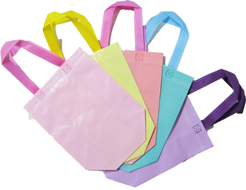(185278) BOLSA PLAST.PASTEL 21X23X11 - BOLSAS/PAPELES/MO�OS - BOLSAS