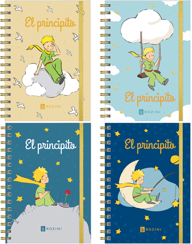(185795) LIBRETA ROZ 10X15 EL PRINCIP 50H== - CUADERNOS/LIBRETAS/REPUESTOS - LIBRETAS