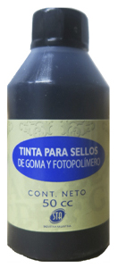 (186003N) TINTA P/SELLOS STA X50 NEGRA - SELLOS/ALMOHADILLAS/TINTAS - TINTA SELLOS