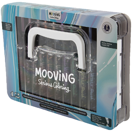 (186017M) MARCADOR MOO X 12 ACR.METAL 3121312 - MARCADORES - MARCADOR VARIOS