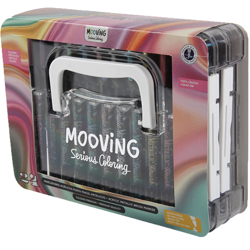 (186018M) MARCADOR MOO X 24 ACR.METAL 3121324 - MARCADORES - MARCADOR VARIOS