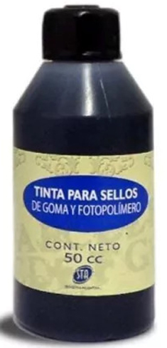 (1868**NE) TINTA P/SELLOS STA X50 NEGRA - SELLOS/ALMOHADILLAS/TINTAS - TINTA SELLOS