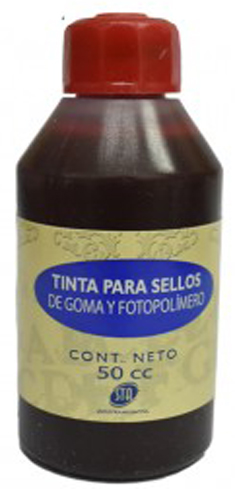 (1868**RO) TINTA P/SELLOS STA X50 ROJA - SELLOS/ALMOHADILLAS/TINTAS - TINTA SELLOS