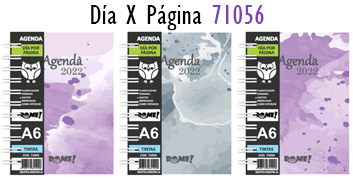 (18992) AGENDA R A6 71056 TINTAS DXP - AGENDAS 2022 - AGENDAS