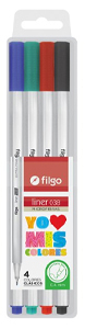 (205225) MICROFIBRA FILGO LINER 38 X4 CLASIC - MARCADORES - MICROFIBRAS