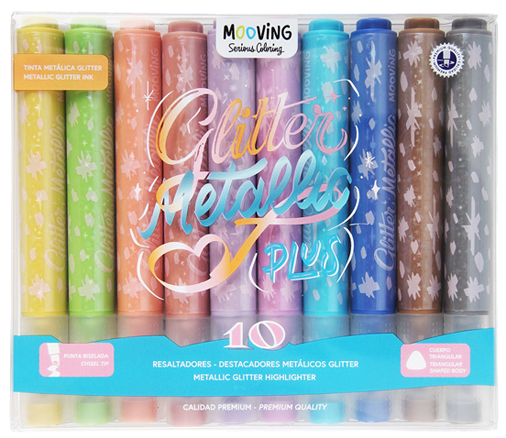 (206015F) RESALTADOR MOO GLI.METAL X10 305161 - RESALTADORES - RESALTADORES