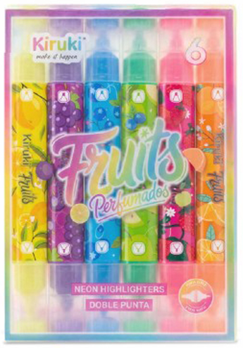 (206828) RESALTADOR KIRUKI FRUITS PERF X6 - RESALTADORES - RESALTADORES